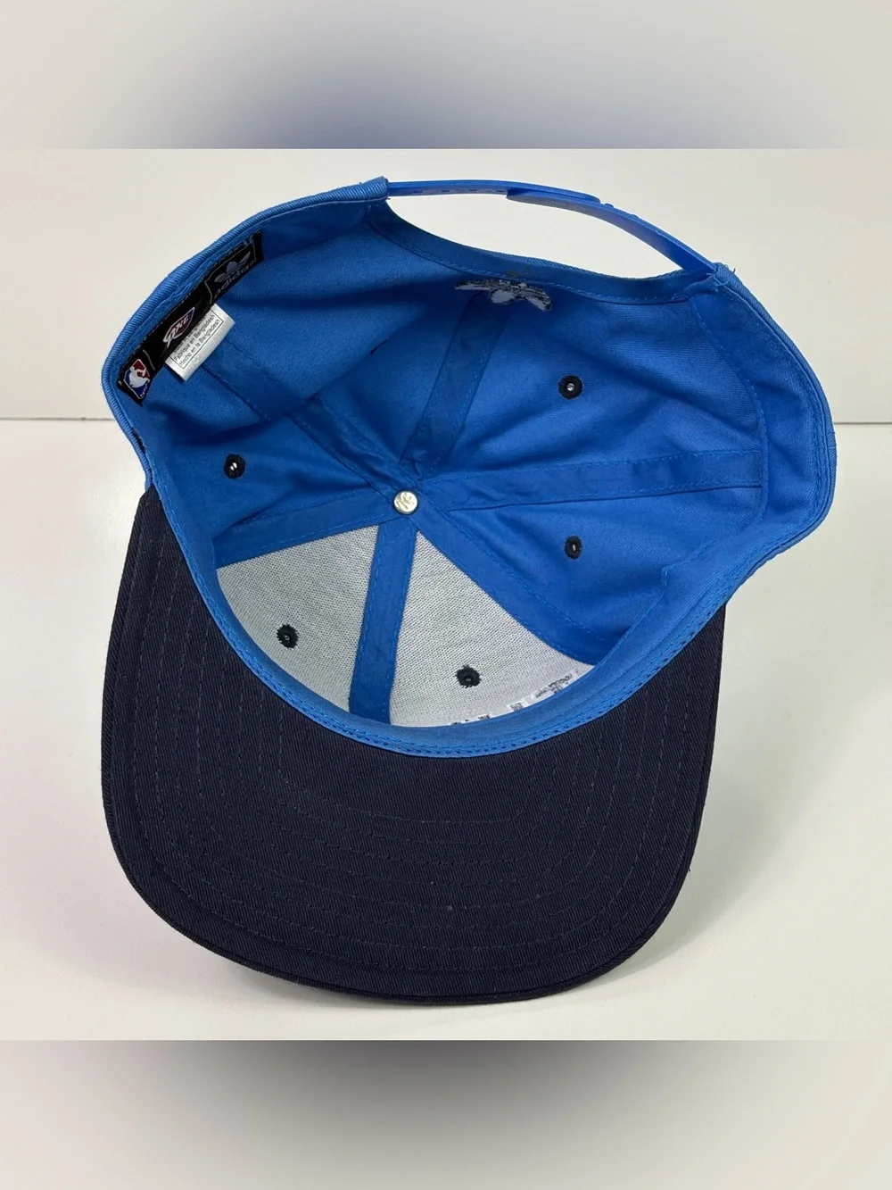 Adidas OKC Thunder Blue Hat Adjustable Oklahoma City Snapback Cap NBA